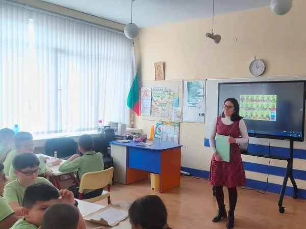 открит урок